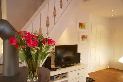TV/Unterhaltungsangebot in der Unterkunft Am Trommelplatz - Ferienwohnung 4