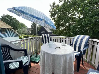 Ein Balkon oder eine Terrasse in der Unterkunft Aurelia
