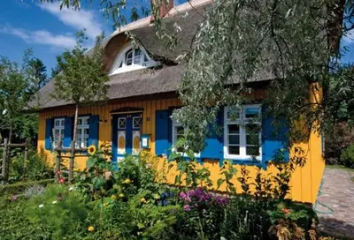Ein Garten an der Unterkunft Ferienwohnung zur Brake