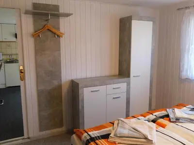 Ein Bett oder Betten in einem Zimmer der Unterkunft Haus Krüger