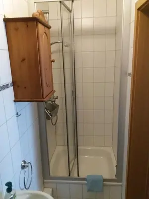 Ein Badezimmer in der Unterkunft Kleine Fewo 2