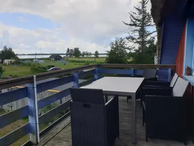 Ein Balkon oder eine Terrasse in der Unterkunft Pension Martens - Paul