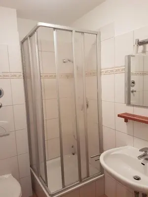 Ein Badezimmer in der Unterkunft Residenz am Haferland