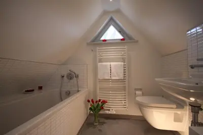 Ein Badezimmer in der Unterkunft Am Trommelplatz - Wolke 7
