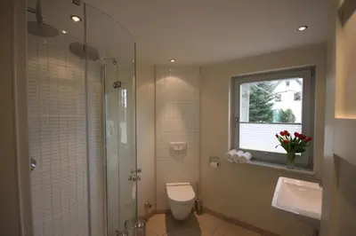 Ein Badezimmer in der Unterkunft Am Trommelplatz - Wolke 7
