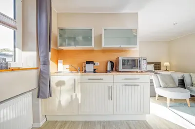 Küche/Küchenzeile in der Unterkunft Villa Mare Whng 2