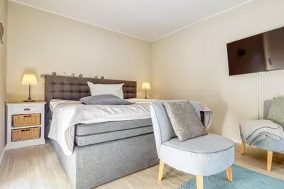 Ein Sitzbereich in der Unterkunft Villa Mare Whng 2