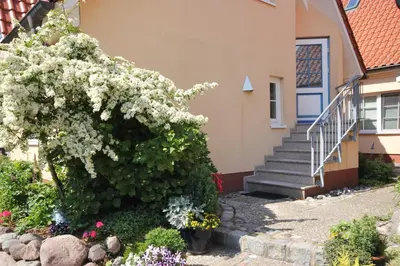 Ein Garten an der Unterkunft Haus Alex Obergeschoss