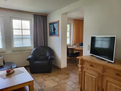 TV/Unterhaltungsangebot in der Unterkunft Haus Alex Erdgeschoss
