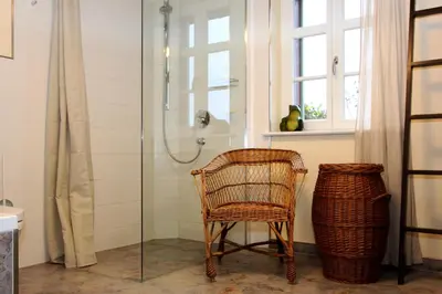 Ein Badezimmer in der Unterkunft Krabbenkate