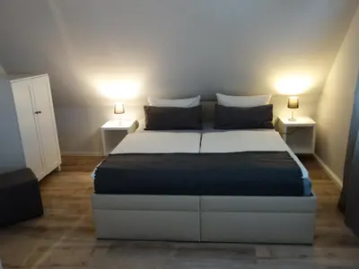 Ein Bett oder Betten in einem Zimmer der Unterkunft Amandas Nest
