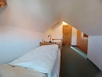 Ein Bett oder Betten in einem Zimmer der Unterkunft Oewern Diek 60