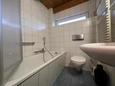 Ein Badezimmer in der Unterkunft Viermaster