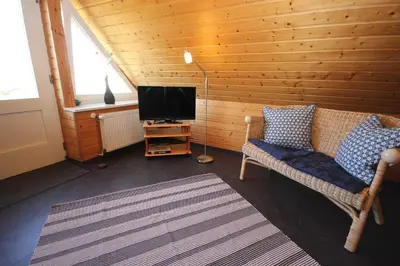 TV/Unterhaltungsangebot in der Unterkunft Ferienwohnung Hinz