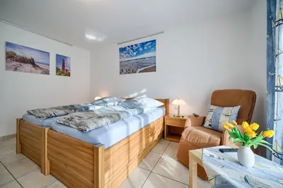 Ein Bett oder Betten in einem Zimmer der Unterkunft FH Luisenlund im Ostseebad Prerow