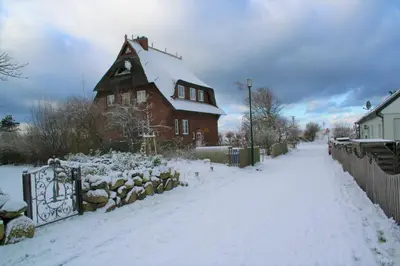 Oewern Diek 36 im Winter