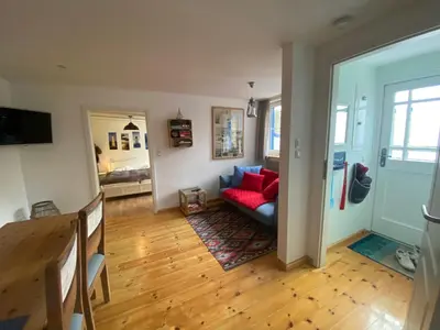 TV/Unterhaltungsangebot in der Unterkunft Ferienhaus Bredow