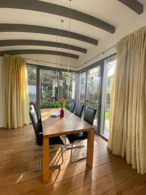 Ein Sitzbereich in der Unterkunft Casa Manfredi