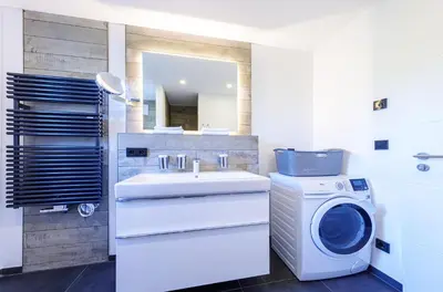 Grundriss der Unterkunft Ferienwohnung Meersinn in Wustrow-Komfort und Wellness in Strandnähe