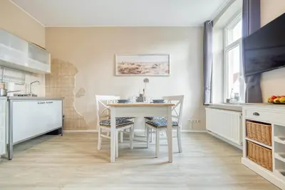 Küche/Küchenzeile in der Unterkunft Villa Mare Whg 5