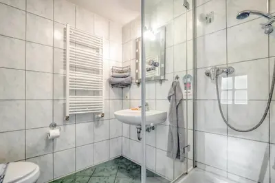 Ein Badezimmer in der Unterkunft Villa Mare Whg 5