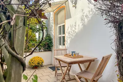 Ein Garten an der Unterkunft Villa Mare Whg 5