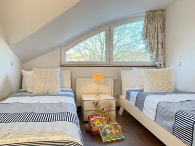 Ein Bett oder Betten in einem Zimmer der Unterkunft Ruheoase