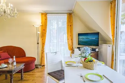 TV/Unterhaltungsangebot in der Unterkunft Strandperle Whg 20