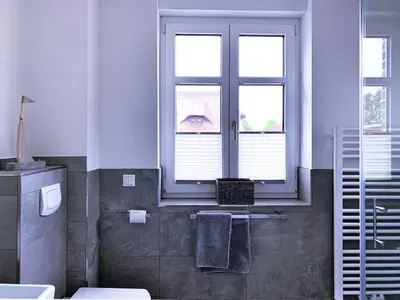 Ein Badezimmer in der Unterkunft FW Steuerbord Brücke