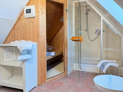 Ein Badezimmer in der Unterkunft Wellnessoase