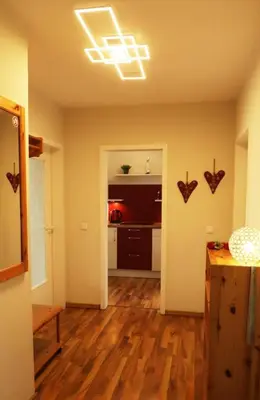 Grundriss der Unterkunft Wohnung 9 Meer-Ruhe im Haus Stranddistel komfortable Ferienwohnung im 1 OG für 4 Personen in Zingst