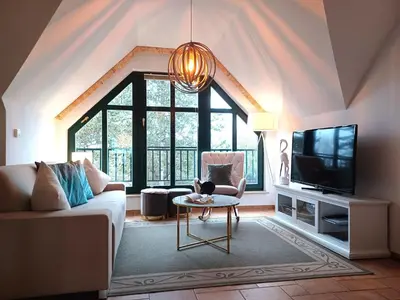 TV/Unterhaltungsangebot in der Unterkunft Am Deich Strandhaus OG