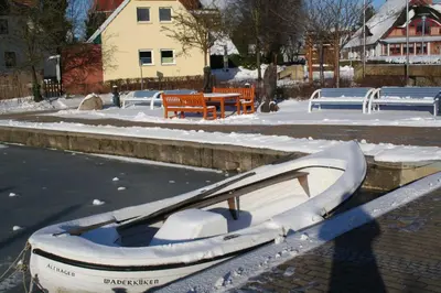 Abels Strandkoje im Winter