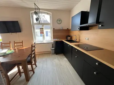 Küche/Küchenzeile in der Unterkunft Villa Mare Whg6