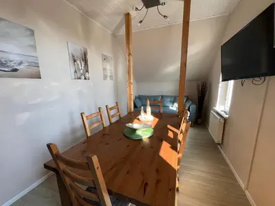 TV/Unterhaltungsangebot in der Unterkunft Villa Mare Whg6