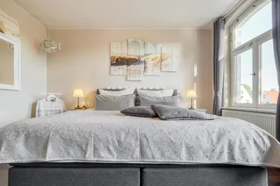 Ein Bett oder Betten in einem Zimmer der Unterkunft Villa Mare Whg6