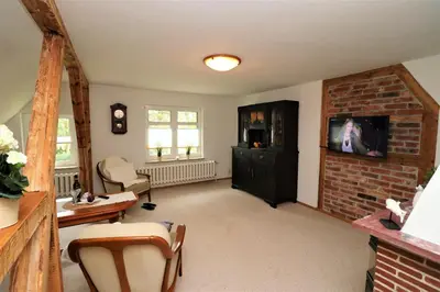 TV/Unterhaltungsangebot in der Unterkunft Ferienwohnung Krull