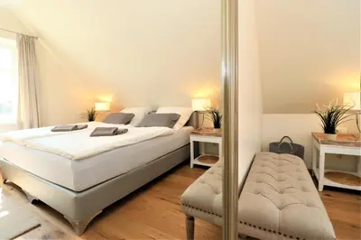 Ein Bett oder Betten in einem Zimmer der Unterkunft App 