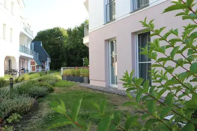 Ein Garten an der Unterkunft Sonnenseite App 23