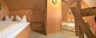 Ein Bett oder Betten in einem Zimmer der Unterkunft Töpferweg 06 Georgia
