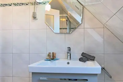 Ein Badezimmer in der Unterkunft Sonnenschein