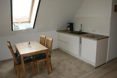 Küche/Küchenzeile in der Unterkunft Appartement Levien