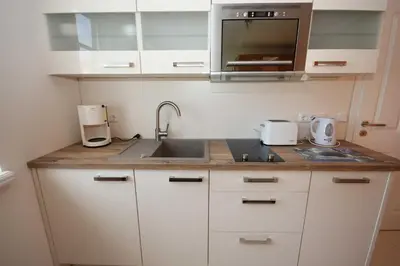 Küche/Küchenzeile in der Unterkunft Appartement Louise