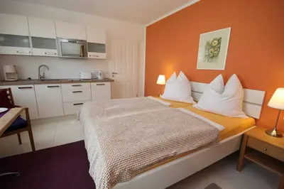 Ein Bett oder Betten in einem Zimmer der Unterkunft Appartement Louise