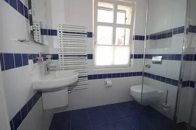 Ein Badezimmer in der Unterkunft Appartement Magdalena