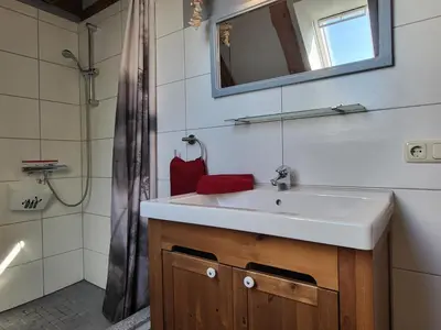 Ein Badezimmer in der Unterkunft Blue Water 3