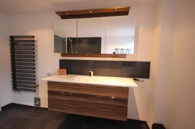 Küche/Küchenzeile in der Unterkunft Ferienwohnung Christl