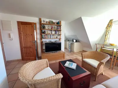 TV/Unterhaltungsangebot in der Unterkunft Haus am Boddenufer