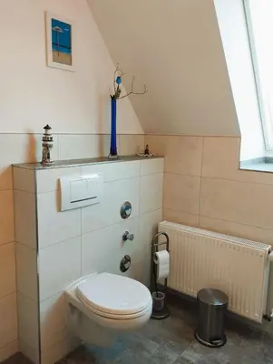 Ein Badezimmer in der Unterkunft Martha-Müller-Grählert-Weg 7 8 Wg 8