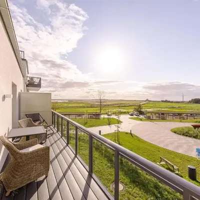 Ferienwohnung Ostseeblick mit Balkon